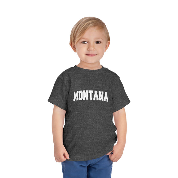 Montana Toddler Graphic Tee - Kids Montana Vacation Shirt