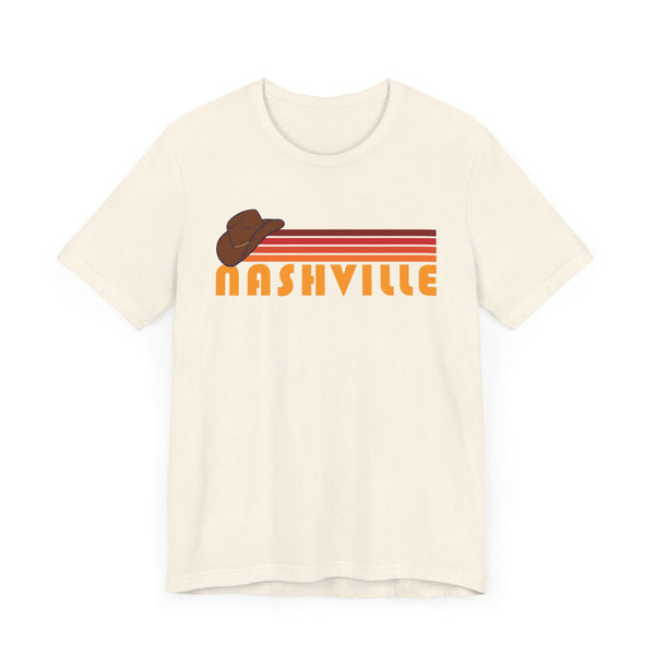 Nashville, Tennessee T-Shirt Retro Hat - Adult Unisex Nashville T Shirt
