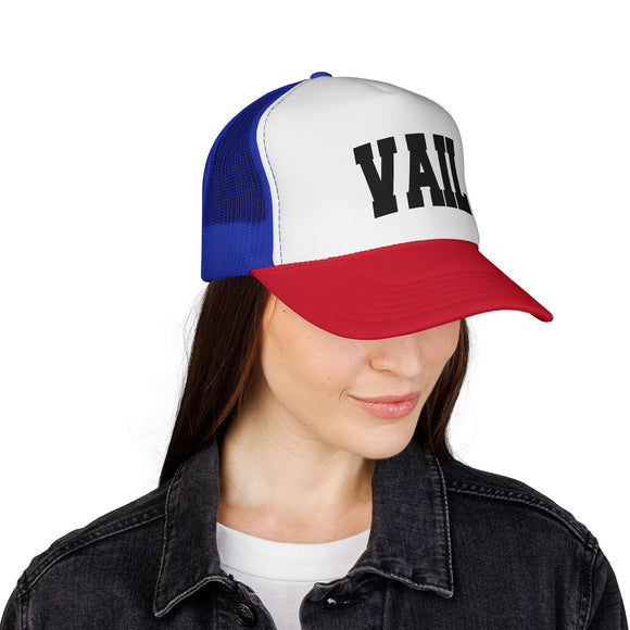 Vail, Colorado Collegiate Style Trucker Hat