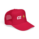 Charlotte, North Carolina Retro Trucker Hat - Lightning Foam Cap-6
