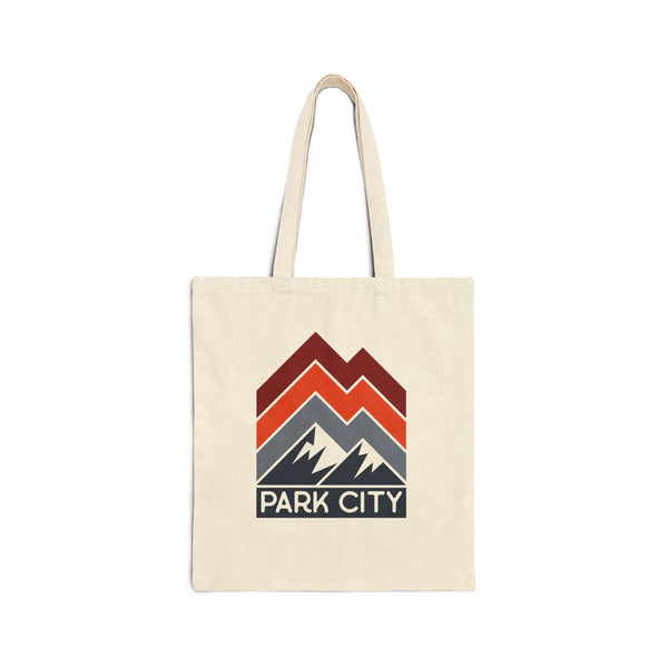 Park City, Utah Cotton Canvas Park City Tote Bag