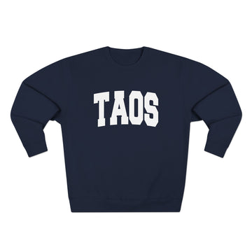 Buy navy Premium Taos, New Mexico Retro Graphic Sweatshirt