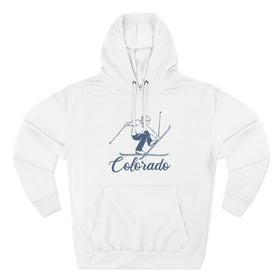 Premium Colorado Vintage Snow Ski Hoodie