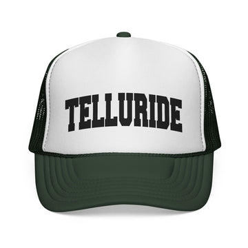 Buy dark-green Telluride, Colorado Collegiate Style Trucker Hat