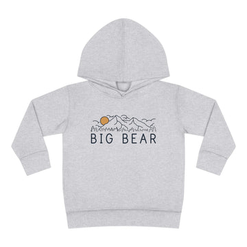 Big Bear, California Toddler Hoodie - Unisex Big Bear Toddler Sweatshirt - 0