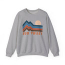 Sun Valley, Idaho Sweatshirt Retro Mountains, Sun Valley Unisex Graphic Crewneck-2