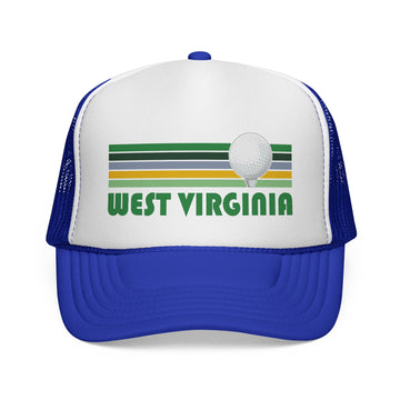 Buy royal West Virginia Retro West Virginia Trucker Hat