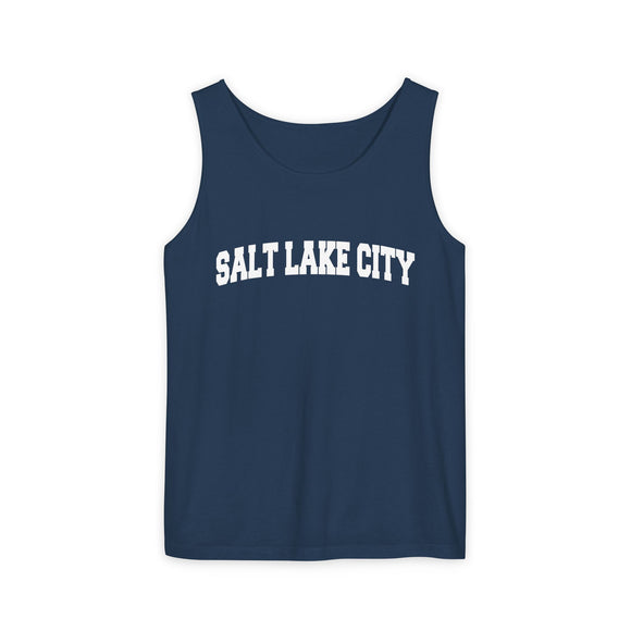 Salt Lake City, Utah Tank Top Unisex | Comfort Colors - 100% Cotton