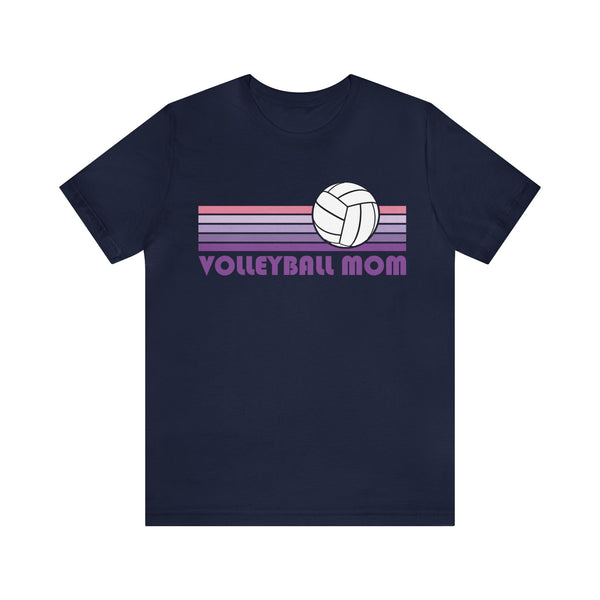 Volleyball Mom T-Shirt - Retro Unisex Volleyball Mom Shirt