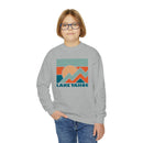 Lake Tahoe, California Youth Sweatshirt - Unisex Kid's Lake Tahoe Crewneck Sweatshirt-19