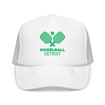 Kids Detroit, Michigan Pickleball Trucker Hat - Youth Cap
