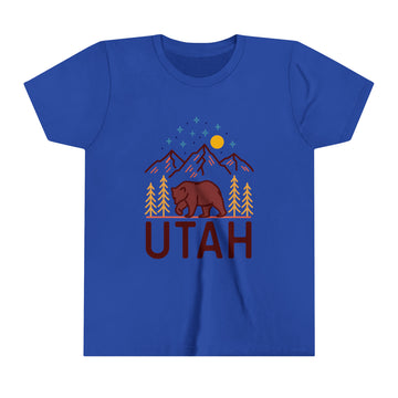 Buy true-royal Utah Youth T-Shirt - Unisex Kids Utah Shirt
