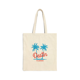 Destin, Florida, Cotton Canvas Destin Tote Bag
