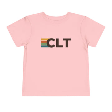 Buy pink Charlotte, North Carolina Toddler Tee - CLT Kids T Shirt