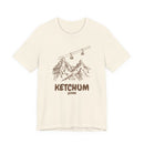 Ketchum, Idaho Mountain T-Shirt — Vintage Gondola Ski Mountain Tee-1