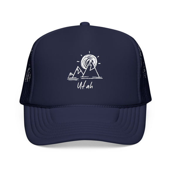 Utah Trucker Hat - Utah Mountain Cap