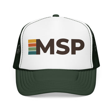 Minneapolis, Minnesota Trucker Hat - MSP retro cap