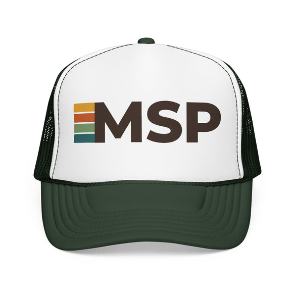 Minneapolis, Minnesota Trucker Hat - MSP retro cap