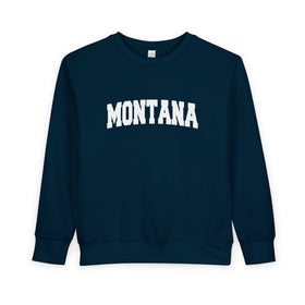 Buy navy Montana Sweatshirt - Montana Crewneck Sweatshirt