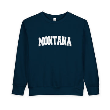 Buy navy Montana Sweatshirt - Montana Crewneck Sweatshirt