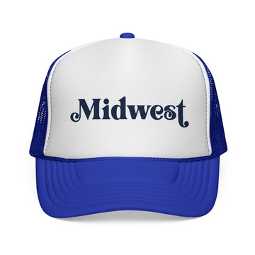 Buy royal Midwest Retro Mountains Trucker Hat