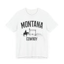 Montana Cowboy T Shirt - Montana Graphic Tee-8