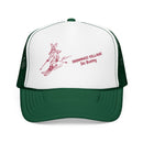Snowmass Village, Colorado Ski Bunny Foam Trucker Hat-5