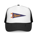 Hawai'i National Park Pennant Trucker Hat — Vintage Foam Mesh Cap-3