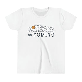 Wyoming Youth T-Shirt - Unisex Kids Wyoming Shirt