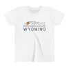 Wyoming Youth T-Shirt - Unisex Kids Wyoming Shirt