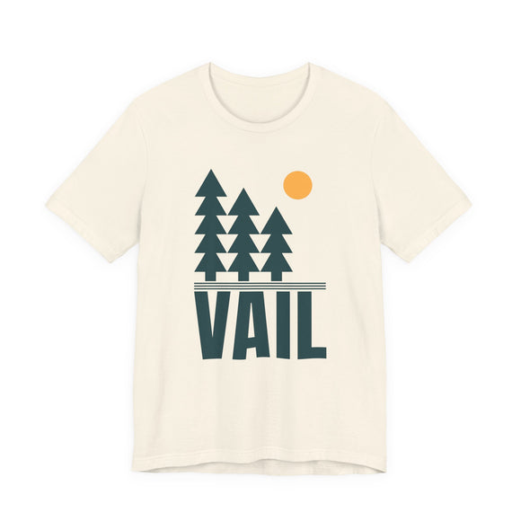 Vail, Colorado T Shirt - Trees Tee