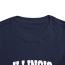 Illinois Toddler Graphic Tee - Kids Illinois Vacation T-Shirt-14