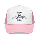 Stowe, Vermont Ski Babe Trucker Hat — Foam Mesh Cap-1