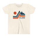 Telluride, Colorado Youth Shirt - Retro Mountain Telluride Kid's T-Shirt-7