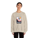 Burlington, Vermont Sweatshirt - Unisex Snow Ski Jump Burlington Sweatshirt-11