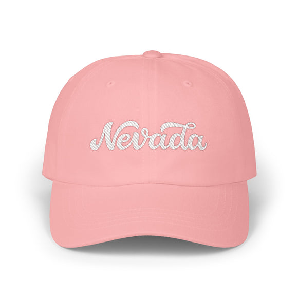Nevada Dad Hat - Embroidered Nevada Classic Dad Cap
