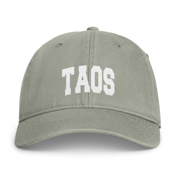 Buy sandstone Taos, New Mexico Washed Baseball Cap - Vintage Coastal Comfort Colors