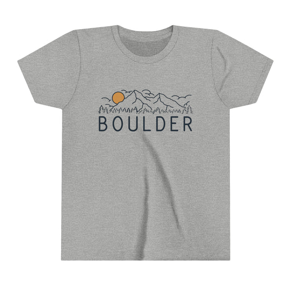 Boulder, Colorado Youth T-Shirt - Kids Boulder Shirt