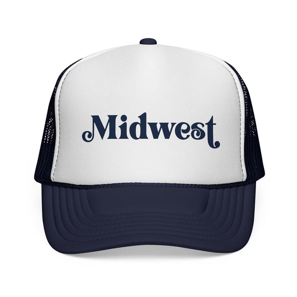 Midwest Retro Mountains Trucker Hat