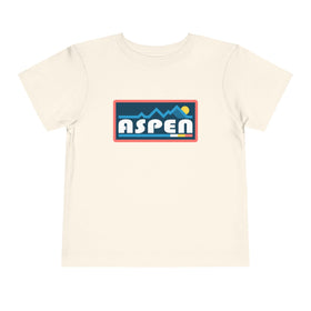Aspen, Colorado Toddler Graphic Tee - Kids Aspen Shirt