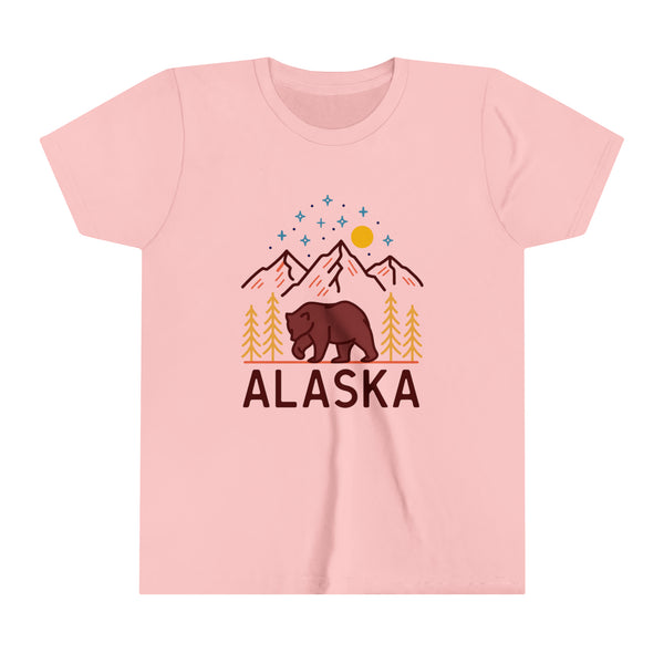 Alaska Youth T-Shirt - Unisex Kids Alaska Shirt