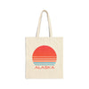 Alaska Cotton Canvas Alaska Tote Bag - Retro 80s