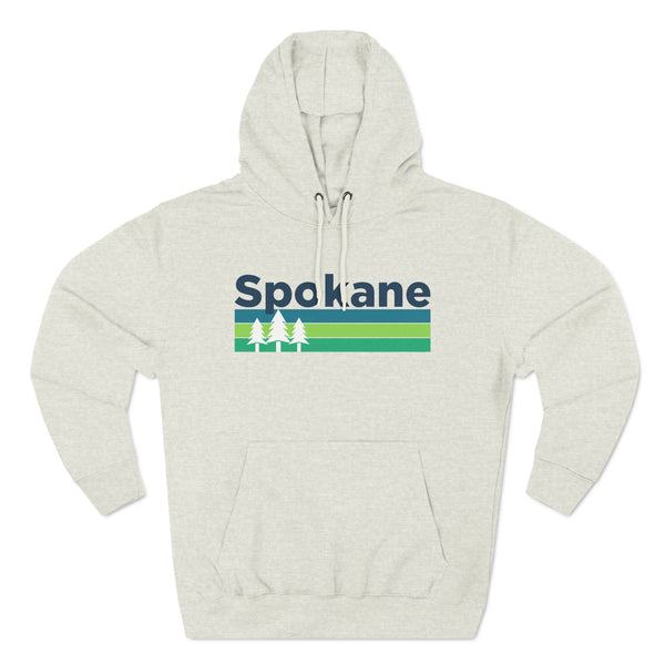 Premium Spokane, Washington Hoodie - Retro Unisex Spokane Sweatshirt