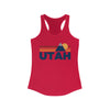 Utah Women's Racerback Tank Top - Mountain Lover Sleeveless Shirt, Women's Utah Hiking Tank