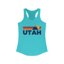 Utah Women's Racerback Tank Top - Mountain Lover Sleeveless Shirt, Women's Utah Hiking Tank-3