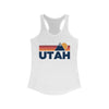 Utah Women's Racerback Tank Top - Mountain Lover Sleeveless Shirt, Women's Utah Hiking Tank