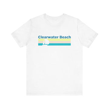 Clearwater Beach, Florida T Shirt - Sailboat Graphic Tee