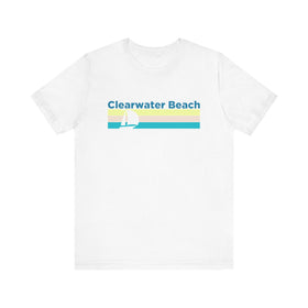 Clearwater Beach, Florida T Shirt - Sailboat Graphic Tee