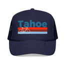 Kids Tahoe, California Trucker Hat Foam Bike - Youth Cap