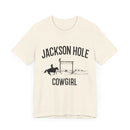 Jackson Hole, Wyoming Cowgirl Graphic Tee-17